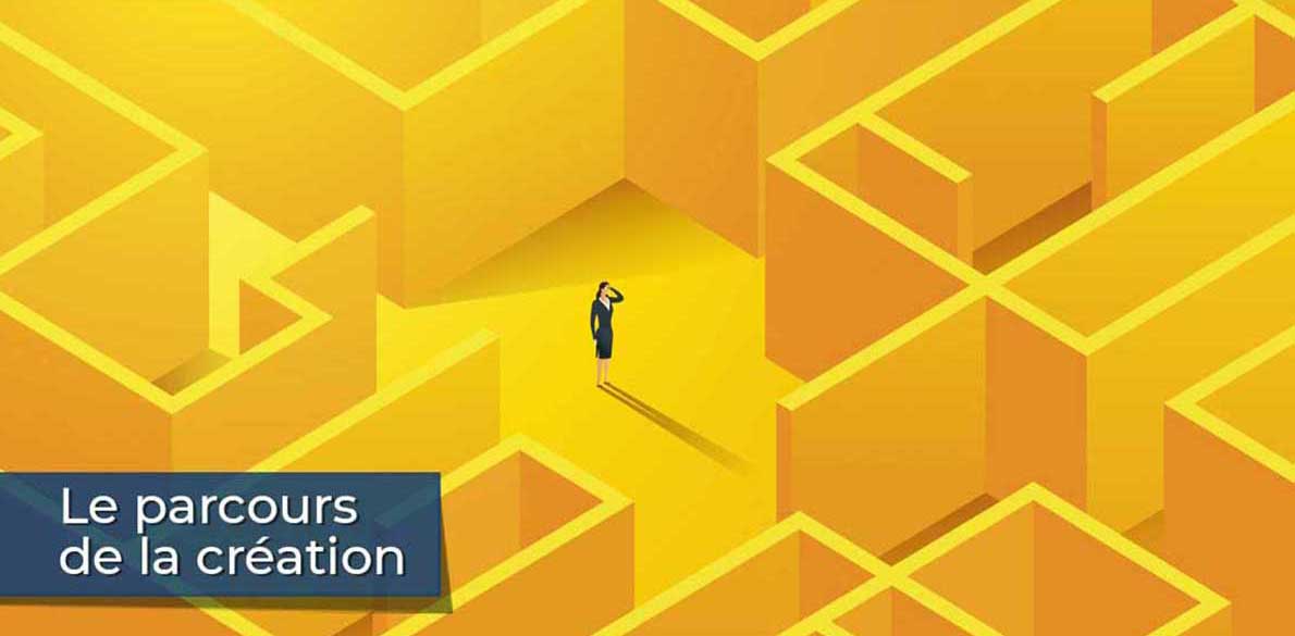Le parcours de la création
